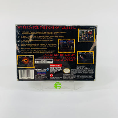 Mortal Kombat 3 (Super Nintendo SNES, 1995)