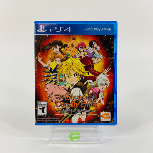 Seven Deadly Sins: Knights of Britannia (Sony PlayStation 4 PS4, 2018)