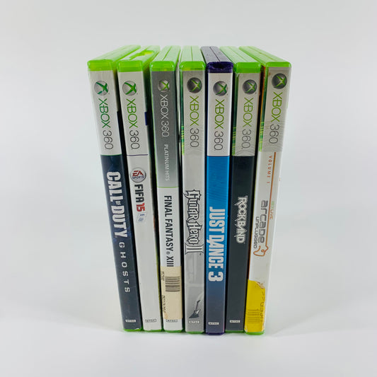Lot of 7 Microsoft Xbox 360 Games