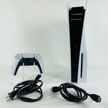Sony PlayStation 5 Disc Edition PS5 825GB White Console Gaming System CFI-1015A