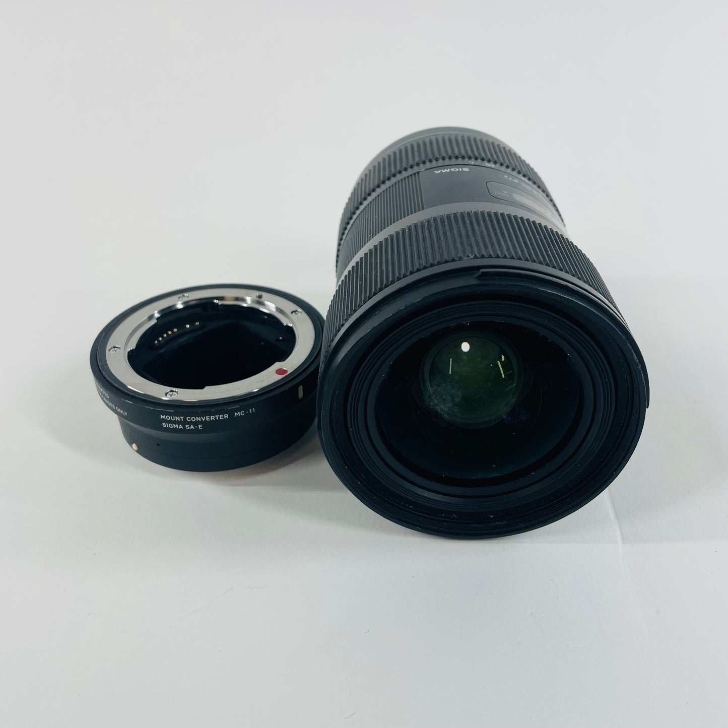 Sigma 18-35mm f/1.8 For Canon EF Mount w/ Mount Converter