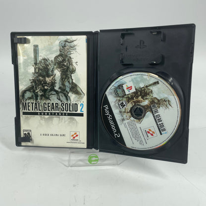 Metal Gear Solid 2 Substance (Sony PlayStation 2 PS2, 2003)