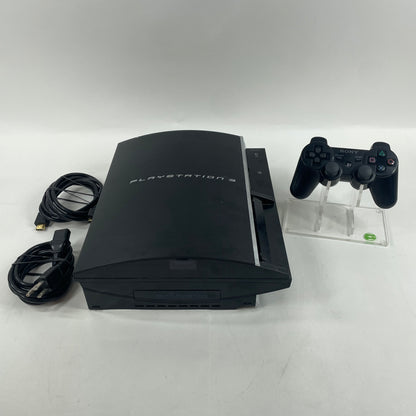 Sony PlayStation 3 Fat PS3 80GB CECHE01 Backwards Compatible