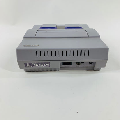 Super Nintendo Entertainment System NES Video Game Console SNS-001 Gray