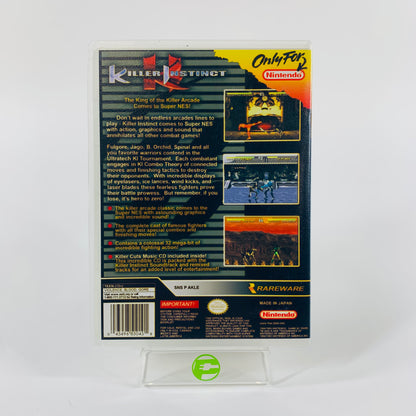 Killer Instinct (Super Nintendo SNES, 1995)