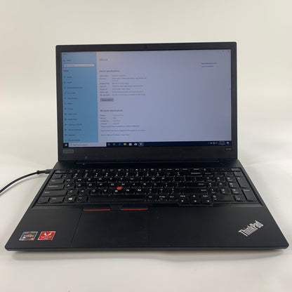 Lenovo ThinkPad E595 15.6" Ryzen 5 3500U 2.1GHz 6GB RAM 256GB SSD Bad Battery