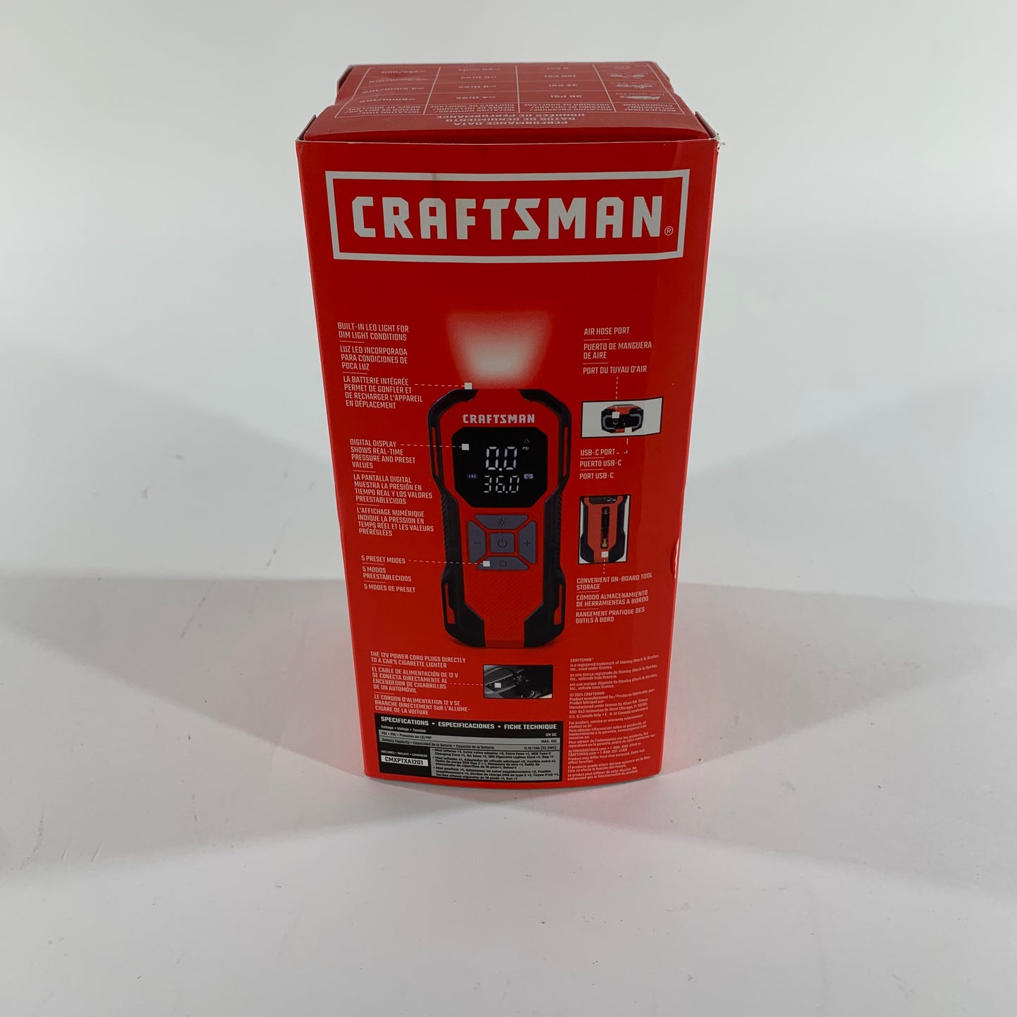 New Craftsman Cordless Inflator and Power Source