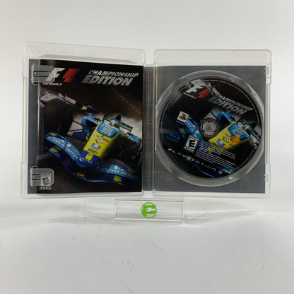 Formula One Championship Edition (Sony PlayStation 3 PS3, 2007)