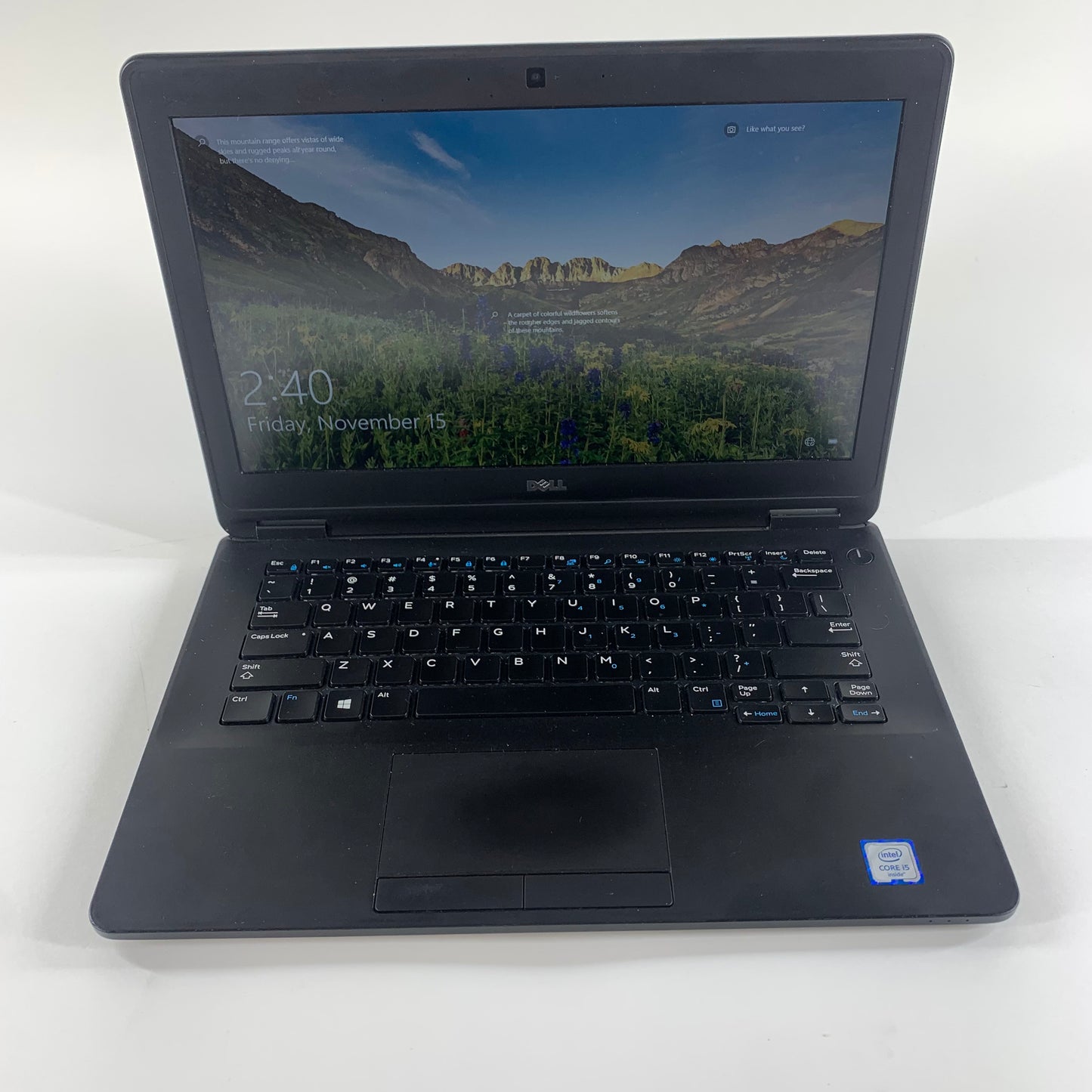 Dell Latitude E7270 12.5" i5-6300u 2.4GHz 8GB RAM 256GB HDD