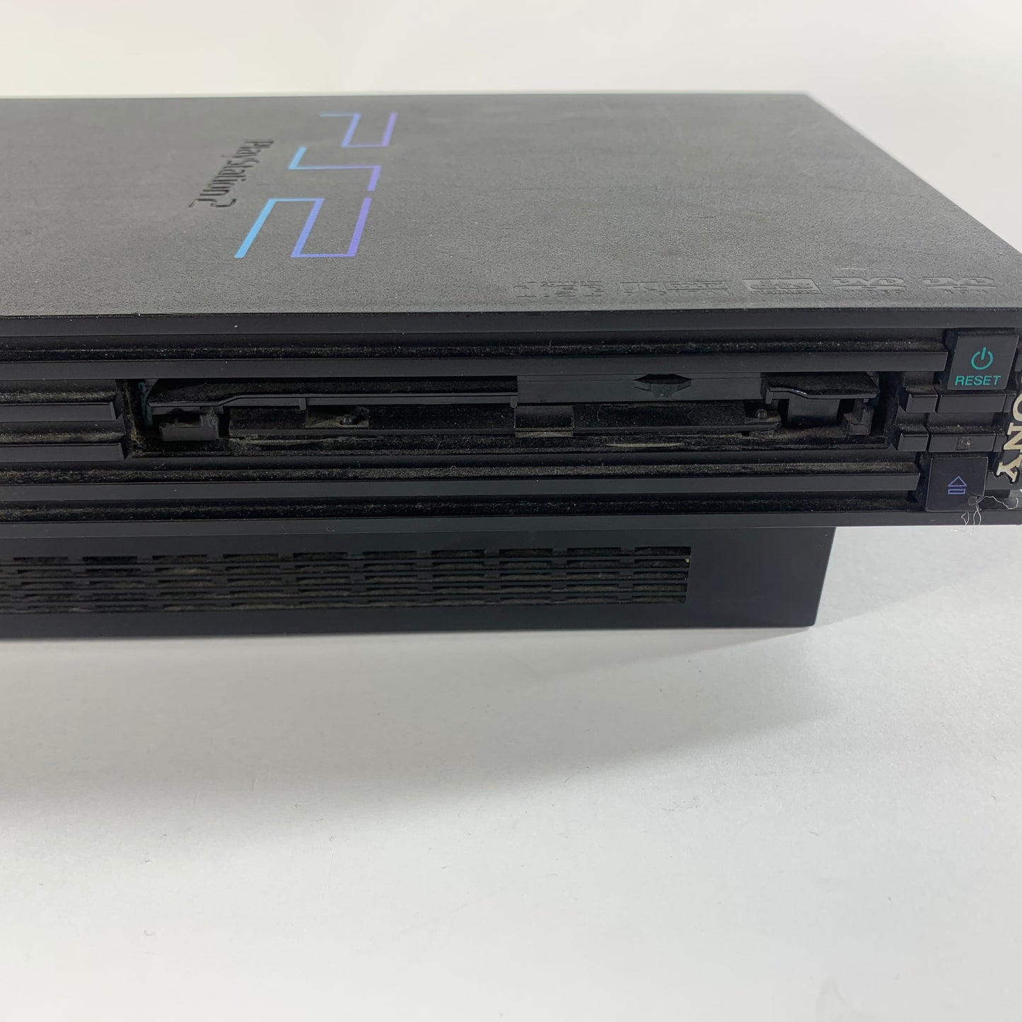 Sony PlayStation 2 PS2 Black Console Gaming System Only SCPH-50001 Cosmetic Issue