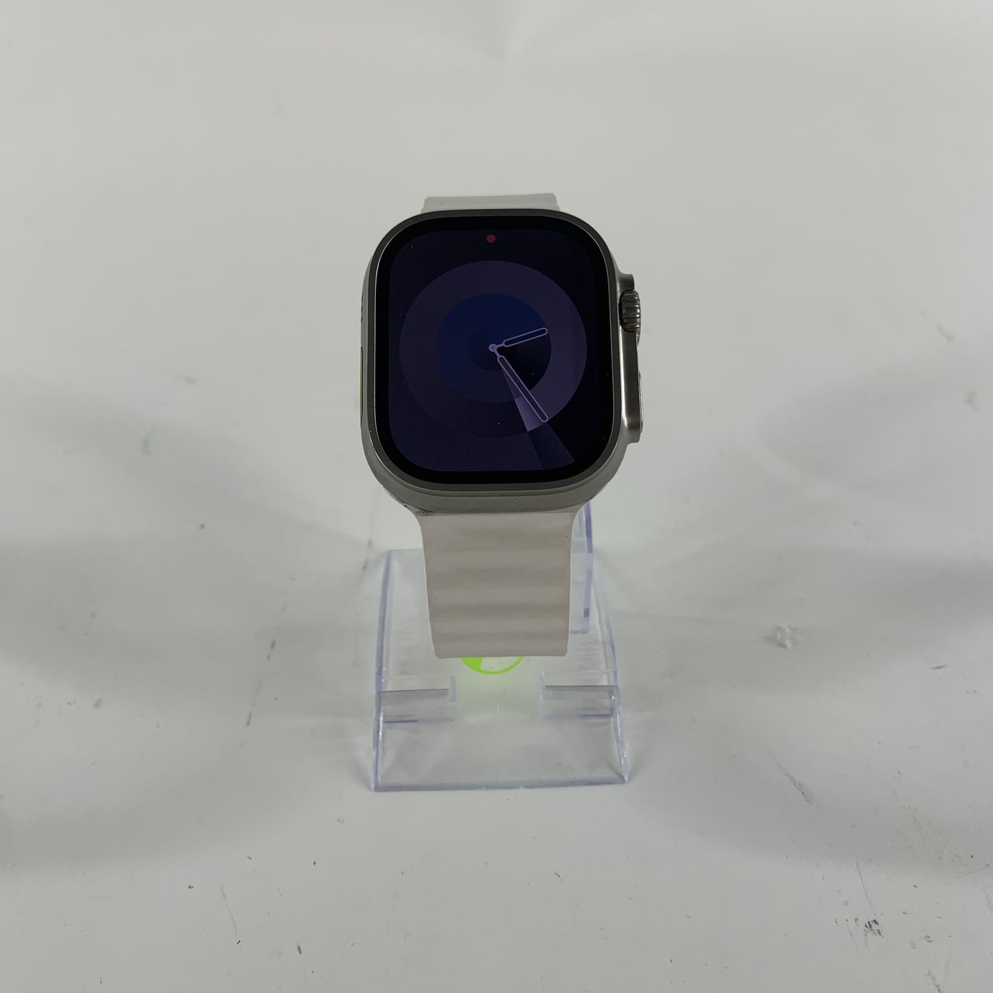 Unlocked Apple Watch Ultra 2 49MM Space Gray Titanium White Sport Band A2986