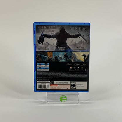 Middle Earth: Shadow of Mordor (Sony PlayStation 4 PS4, 2014)