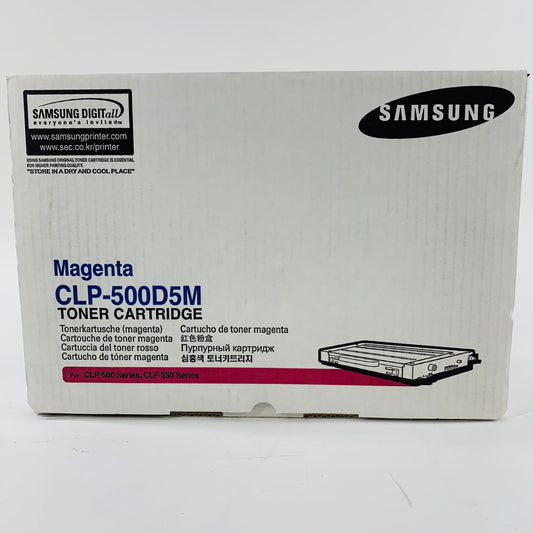 New Samsung clp-500d5m Magenta Toner Cartridge