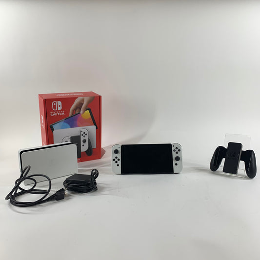 Nintendo Switch OLED Video Game Console HEG-001 Arctic White