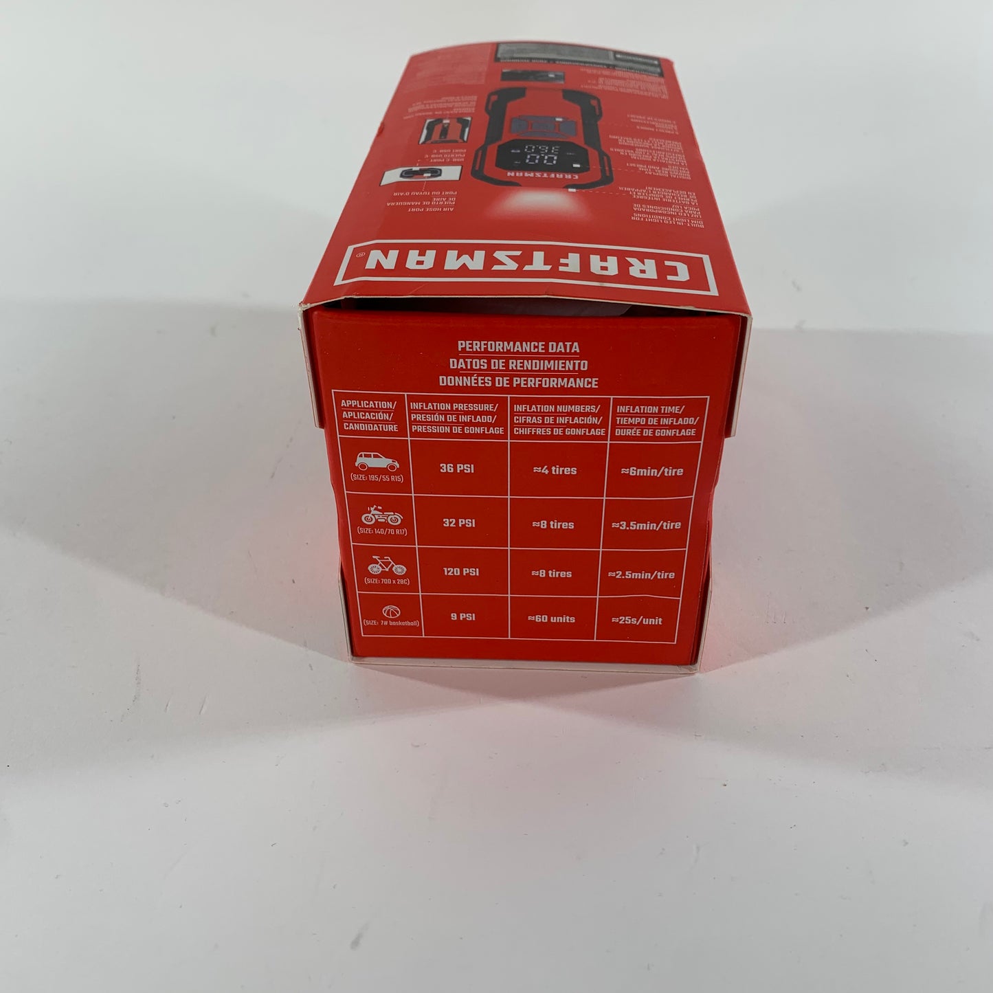 New Craftsman Cordless Inflator and Power Source