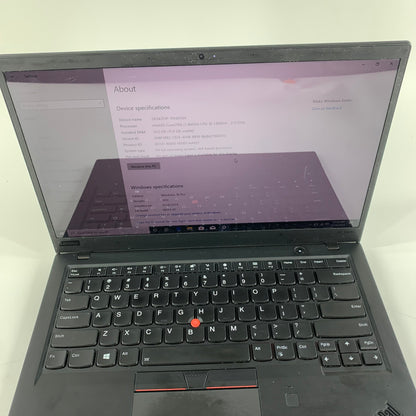 Lenovo ThinkPad X1 Carbon 6th Gen 13" i7-8650U 1.9GHz 16GB RAM 1TB SSD