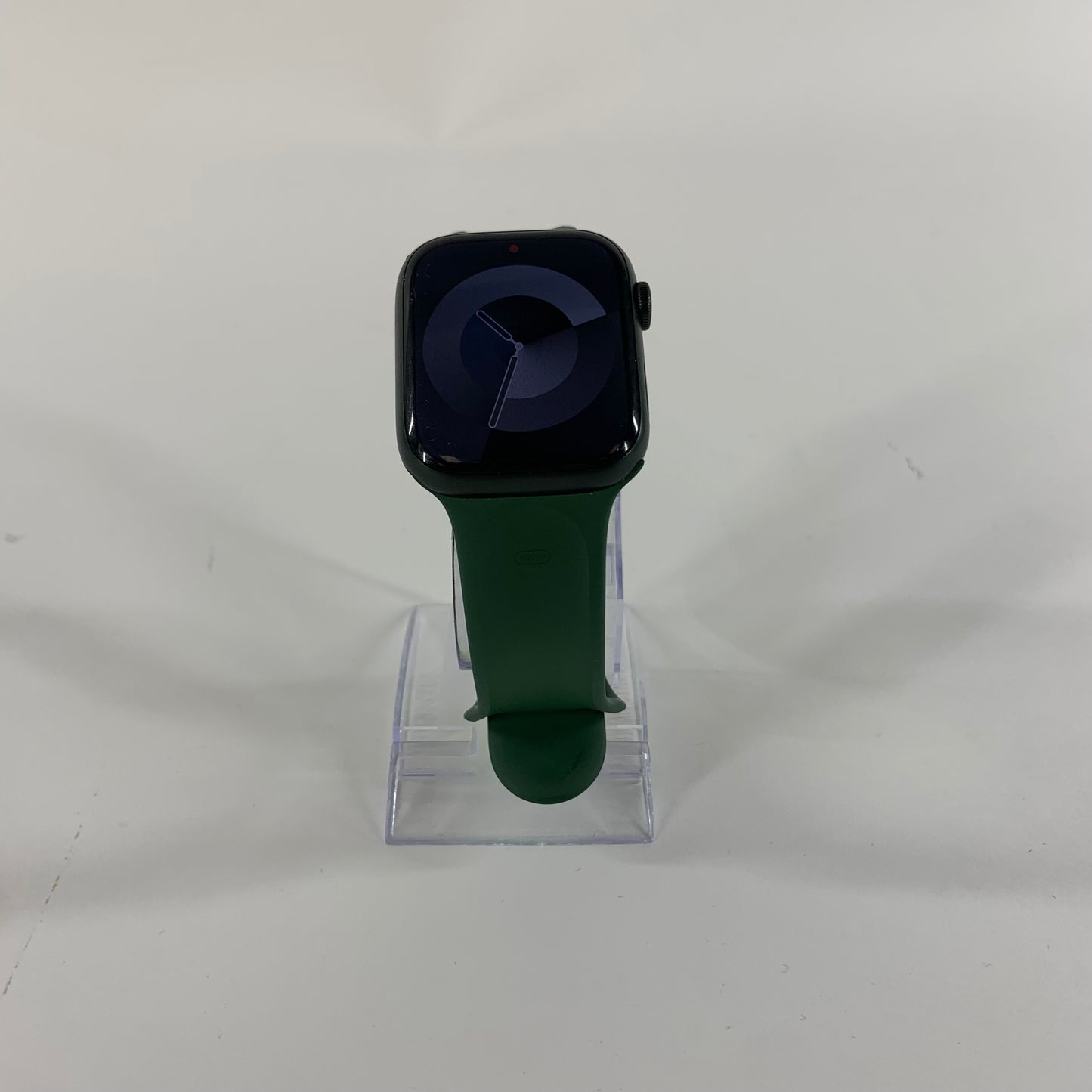 Unlocked Apple Watch Series 7 45MM Green Aluminum & Ceramic Green Band A2477