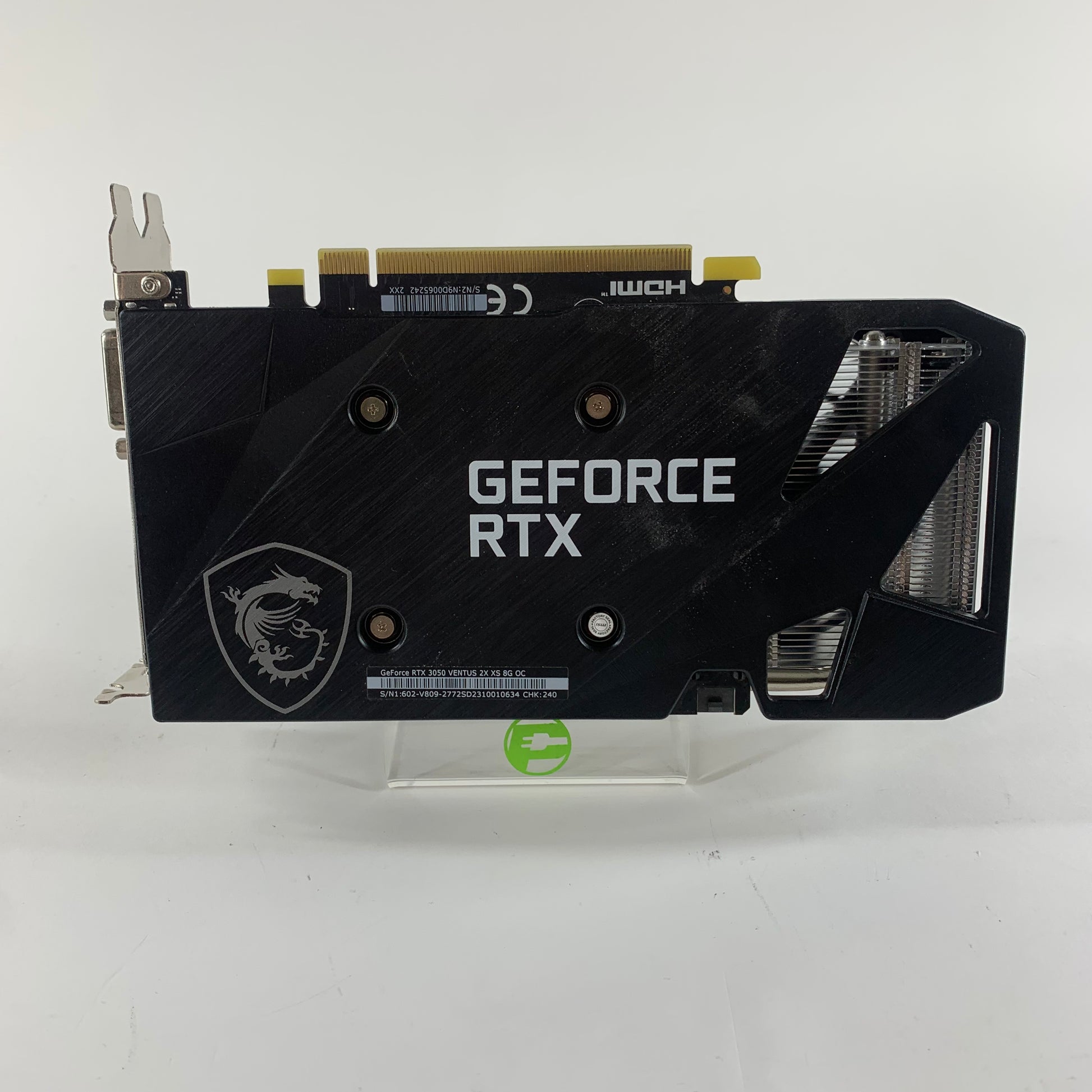 MSI GeForce RTX 3050 VENTUS 2X XS 8G OC 6GB GDDR6 Graphics Card – PayMore  Arlington