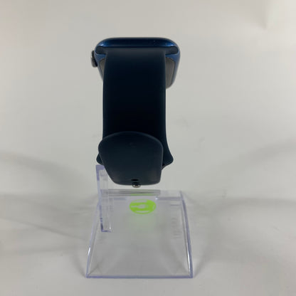 GPS Only Apple Watch Series 7 45MM Blue Aluminum Blue Sport MKN83LL/A