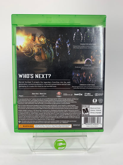 Mortal Kombat X (Microsoft Xbox One, 2015)