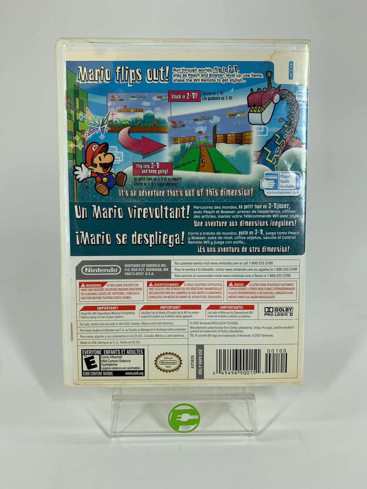 Super Paper Mario (Nintendo Wii, 2007)