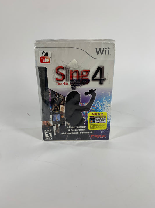 New Sing 4: The Hits Edition with Mic (Nintendo Wii, 2011)