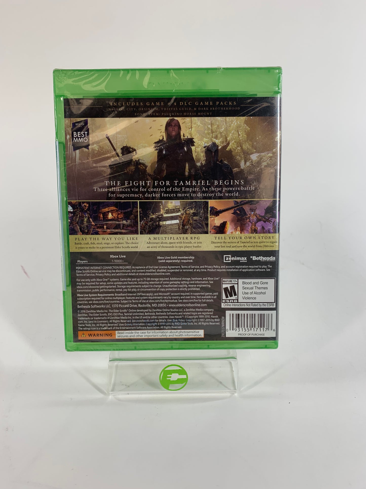 New Elder Scrolls Online Gold Edition (Microsoft Xbox One, 2016)