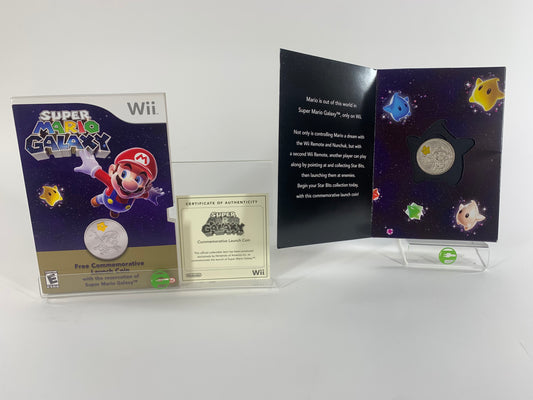 Nintendo Super Mario Galaxy (Wii) Commemorative Launch Coin Coin Only No Game
