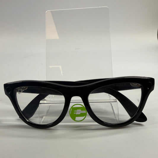 Ray-Ban Meta Skyler Gen 2 Shiny Black Standard RW4014 601/CH AI Smart Glasses