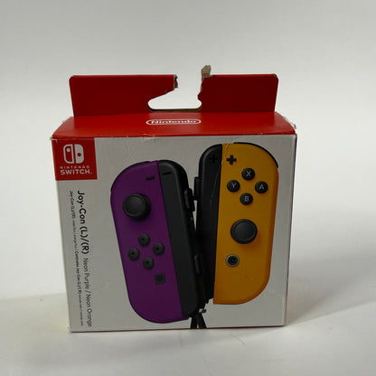 Nintendo Switch Controller Controller HAC-016 Neon Purple/Neon Orange