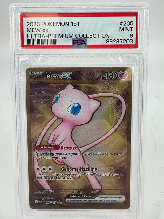 Pokémon TCG 2023 POKEMON 151 ULTRA-PREMIUM COLLECTION 205 MEW EX 205/165 English