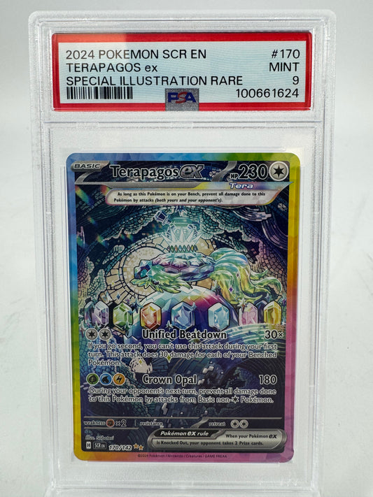 Pokémon TCG Stellar Crown 2024 POKEMON SCR EN-STELLAR CROWN 170 TERAPAGOS EX 
