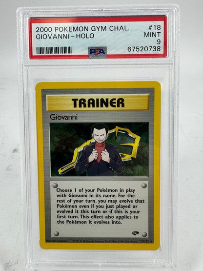 Pokémon TCG Gym Challenge 2000 POKEMON GYM CHALLENGE 18 GIOVANNI-HOLO 18/132 